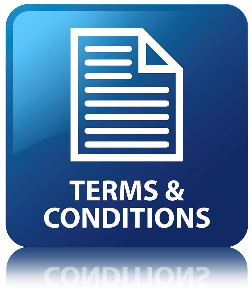 Terms and Conditions