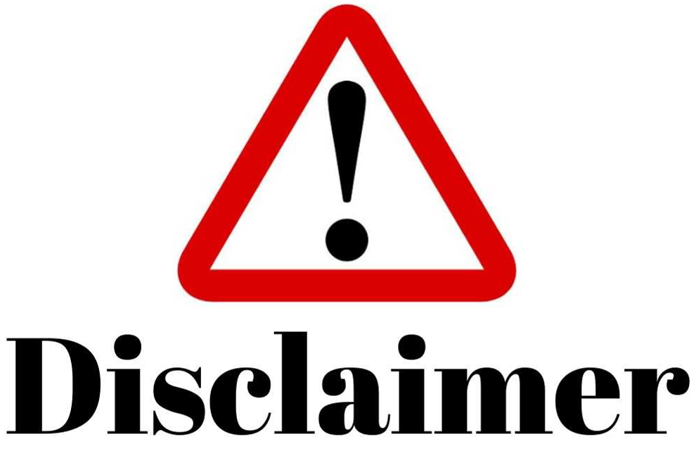 Disclaimer