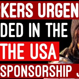 Unskilled Jobs With Visa Sponsorship Opportunities in the USA (Step-by-Step Guide) — 2026 Update